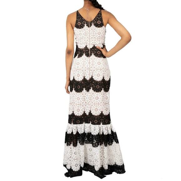 Dress The Population Candace Crochet
Mermaid‎ Gown dress size xs nwt - Picture 3 of 14
